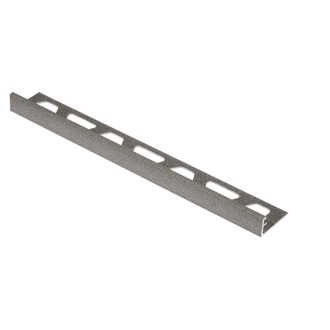 Schlüter-SCHIENE-TSSG Steingrau Strukturbeschichtet Abschlussschiene (L-Profil) Höhe: 11 mm Länge: 250 cm