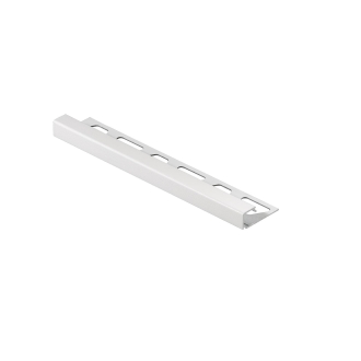 Schlüter-QUADEC-MBW Brilliantweiß Matt Abschlussschiene Höhe: 10 mm Länge: 250 cm