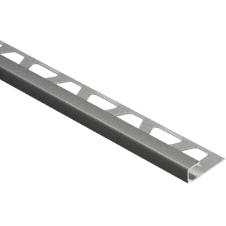 Schlüter-QUADEC-TSG Grau Strukturbeschichtet Abschlussschiene Höhe: 10 mm Länge: 250 cm