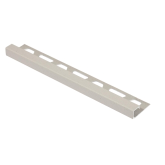 Schlüter-QUADEC-TSI Elfenbein Strukturbeschichtet Abschlussschiene Höhe: 11 mm Länge: 250 cm