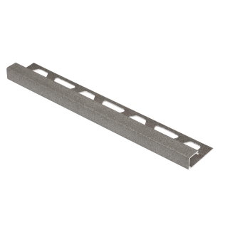 Schlüter-QUADEC-TSSG Steingrau Strukturbeschichtet Abschlussschiene Höhe: 11 mm Länge: 250 cm