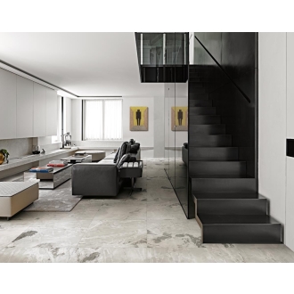 Florim Creative Design Onyx&More Silver Blend Glossy Boden- und Wandfliese 60x120 cm