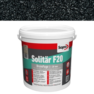 Sopro F20 Solitär DrainFuge anthrazit 66 Eimer 25 kg
