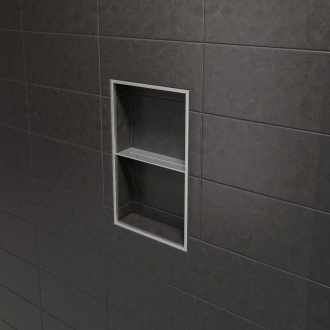Schlüter Wandablage SHELF-N Edelstahl gebürstet 300x87 mm