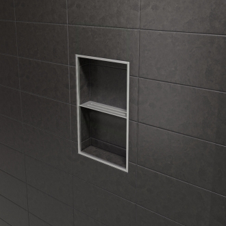 Schlüter Wandablage SHELF-N Edelstahl gebürstet 300x87 mm