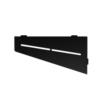 Schlüter Wandablage SHELF-E Graphitschwarz matt 154x295 mm