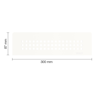 Schlüter Wandablage SHELF-N Brillantweiß matt 300x87 mm