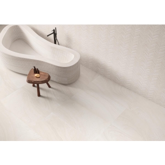 Provenza Varana Stone Boden- und Wandfliese White Vein Cut Silktech 60x120 cm 