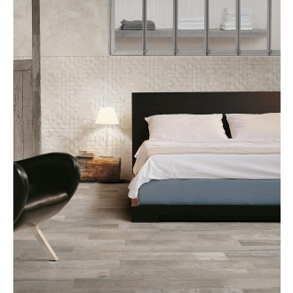 Florim Creative Design Wooden Tile Gray Strukturiert Bodenfliese 20x120 cm