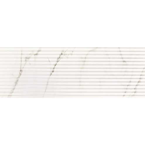 Love Tiles Precious Calacatta Matt Wanddekor Flow 35x100 cm