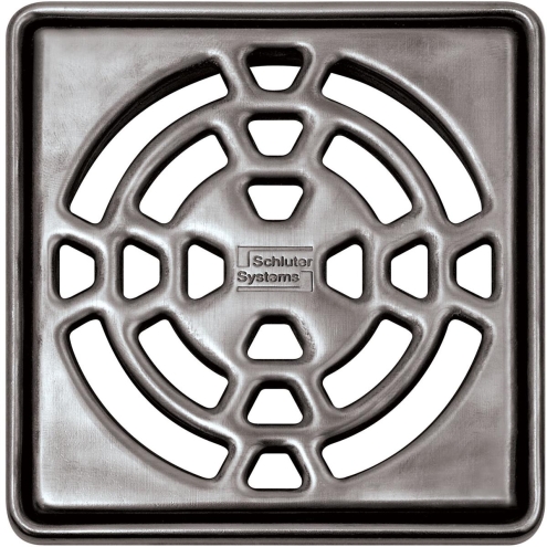 Schlüter, KERDI-DRAIN-BASE Rost-Set Design 1 Edelstahl gebürstet KDR10ED1GV