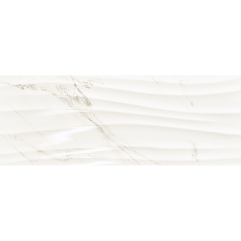 Love Tiles Precious Calacatta Shine Wanddekor Flux 45x120 cm