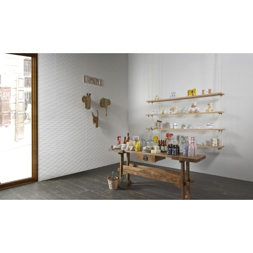 Keraben Mood Wandfliese Oceanic Blanco 30x90 cm