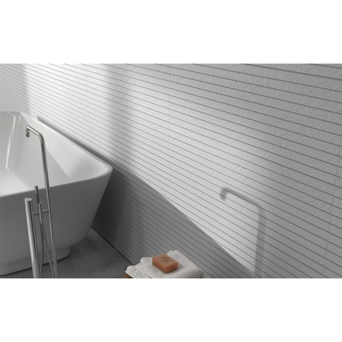 Keraben Mood Wandfliese Oblique Blanco 30x90 cm
