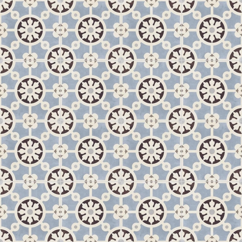 PrimeCollection Paris Bodenfliese und Wandfliese Bercy Blu 20x20 cm