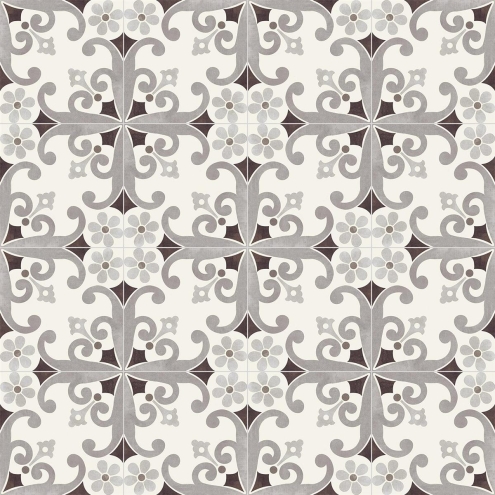 PrimeCollection Paris Bodenfliese und Wandfliese Montmartre Marrone 20x20 cm