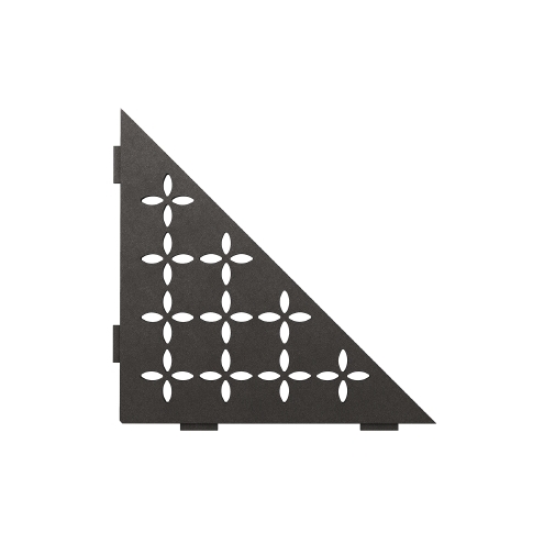 Schlüter Wandablage SHELF-E Dunkelanthrazit 210x210 mm