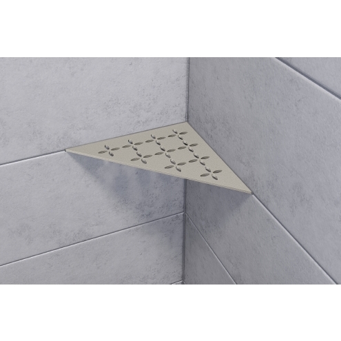 Schlüter Wandablage SHELF-E Steingrau 210x210 mm