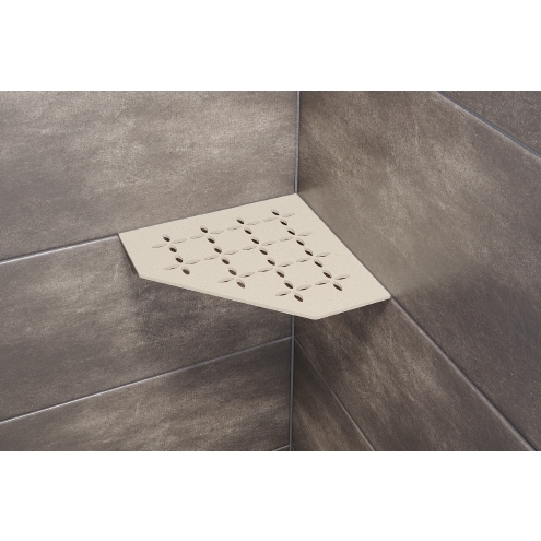 Schlüter Wandablage SHELF-E Elfenbein 195x195 mm