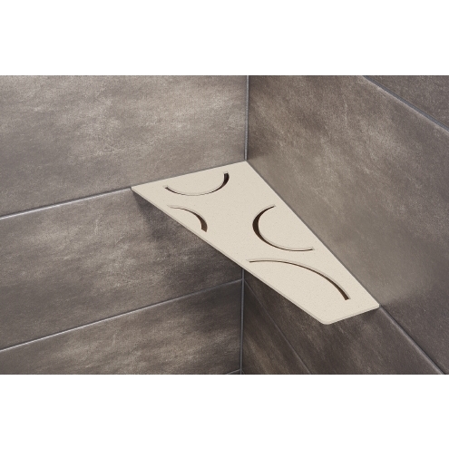Schlüter Wandablage SHELF-E Elfenbein 154x295 mm