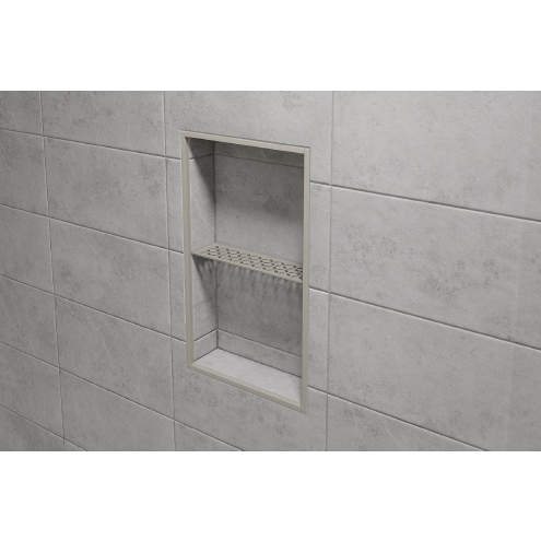 Schlüter Wandablage SHELF-N Steingrau 300x87 mm