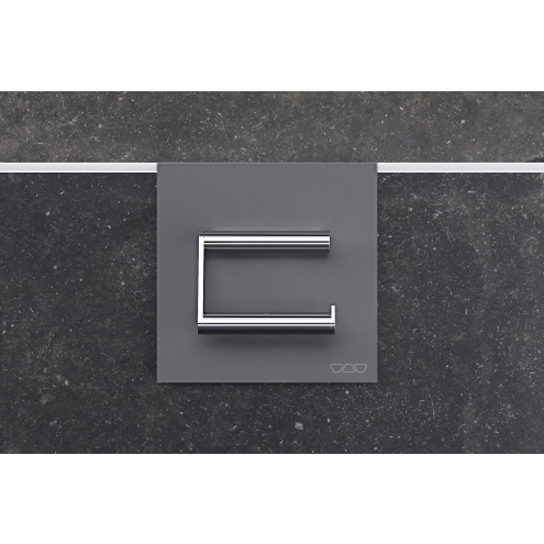 Schlüter Rollenhalter Serie PLAN Dunkelanthrazit