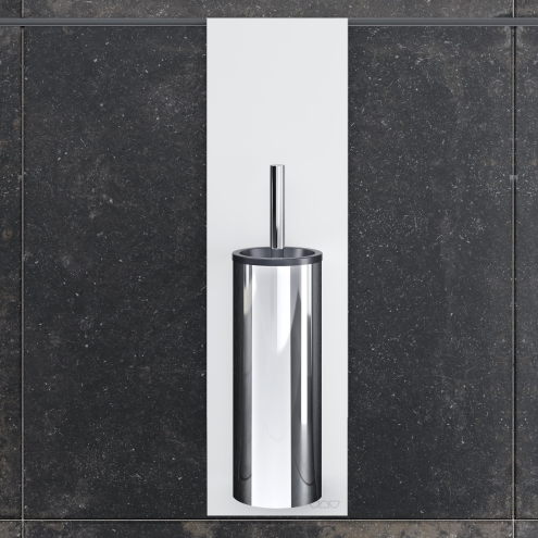 Schlüter WC-Bürstenset Serie PLAN Brillantweiß matt