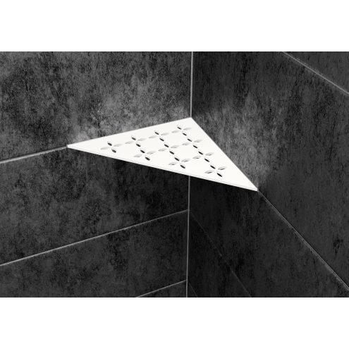 Schlüter Wandablage SHELF-E Brillantweiß matt 210x210 mm