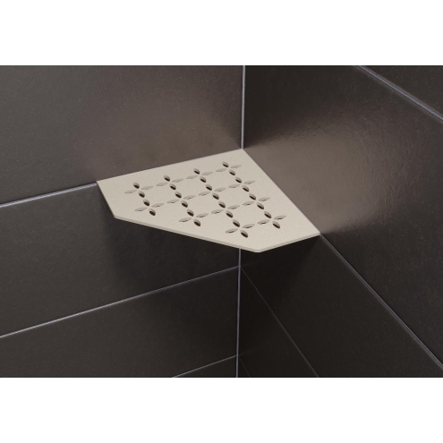 Schlüter Wandablage SHELF-E Creme 195x195 mm