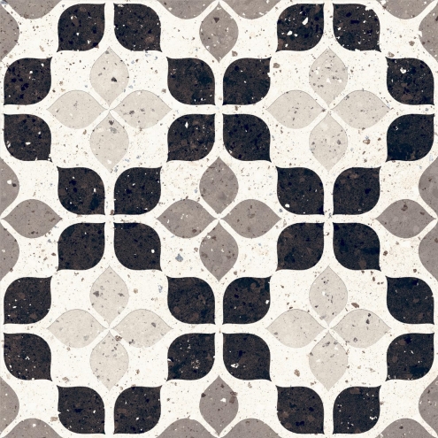 PrimeCollection Frammenti Boden- und Wandfliese Fiore Bianco 20x20 cm