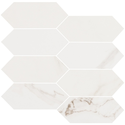 Love Tiles Precious Calacatta Mosaik Hexagon Mix Matte 30x31 cm