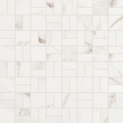 Love Tiles Precious Calacatta Mosaik Mix Matte 35x35 cm