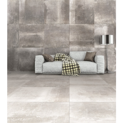 PrimeCollection HemiPLUS Platinum matt Boden- und Wandfliese 60x60 cm