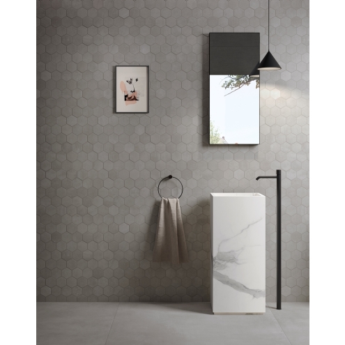 PrimeCollection Timeline Mosaico Esagoni Grey 30x34 cm