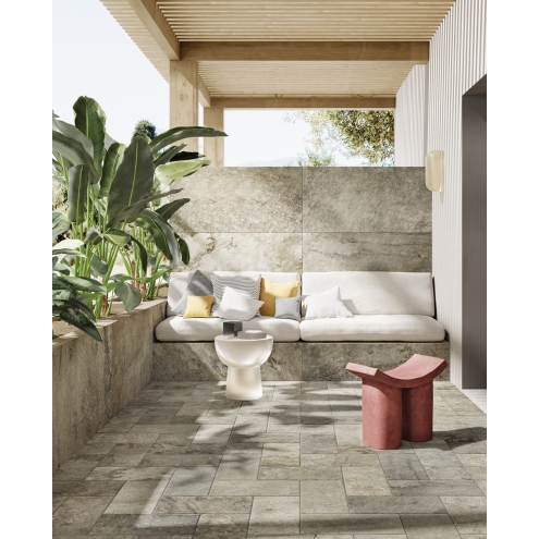PrimeCollection Lavaredo Bodenfliese Naturale 20x20 cm GRIP
