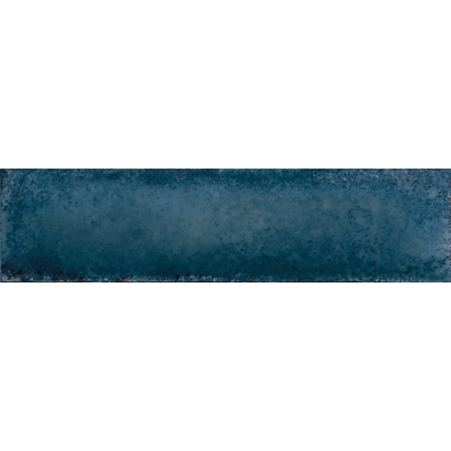 Viva Metallica Metalbrick Lux Wandfliese Blue 6x24 cm