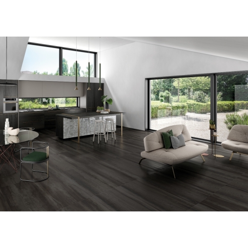 Viva Metallica Boden- und Wandfliese Dark 30x60 cm