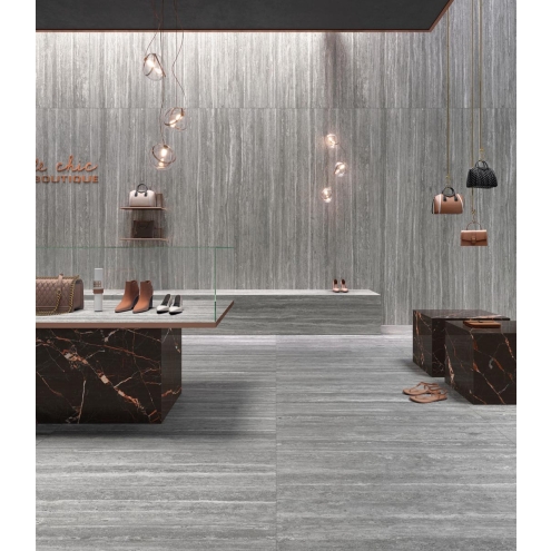 Mirage Elysian Travertini Dark Strukturiert Terrassenplatte 60x120 cm