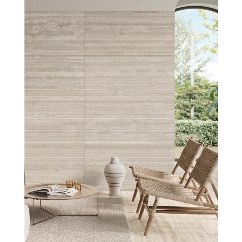 Mirage Elysian Travertini Travertino Light EY 07 RG Dekor Bands 60x120 cm
