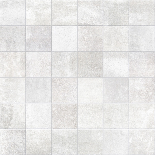 PrimeCollection HemiPlus Platinum matt Mosaik 5x5 cm (Matte 30x30 cm)