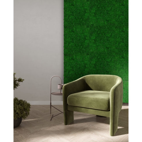 PrimeCollection Akustik Wandpaneel Nature Green Moos 52x52 cm