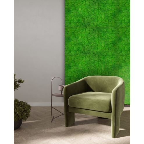 PrimeCollection Akustik Wandpaneel Rich Green Moos 52x52 cm