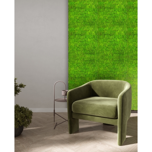 PrimeCollection Akustik Wandpaneel Bright Green Moos 52x52 cm