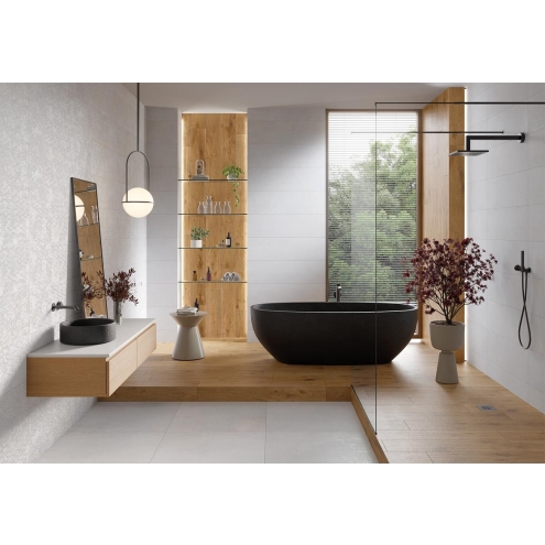 Keraben Universe Boden- und Wandfliese White Natural 60x60 cm
