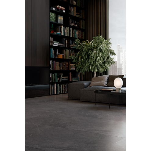 Cotto d`Este Lithos Carbon Lappata Boden- und Wandfliese 120x120 cm