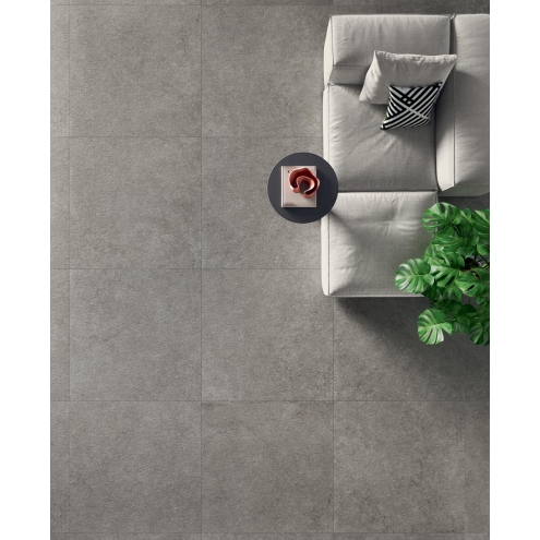Cotto d`Este Pura Grey Hammered Terrassenplatte 60x120 cm