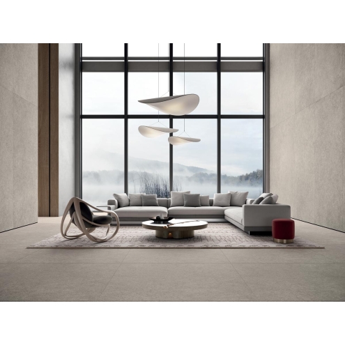 Cotto d`Este Pura Pearl Hammered Terrassenplatte 60x120 cm