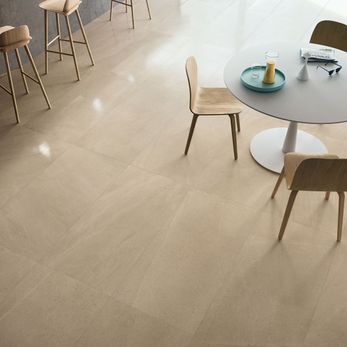 Cotto d`Este Limestone Amber Fiammata Terrassenplatte 90x90 cm
