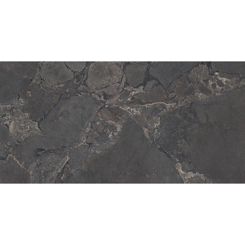 Provenza Unique Intensity Cobblestone Black Matt Boden- und Wandfliese 60x120 cm