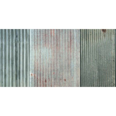 Flaviker Art Walls Metal Natural Dekorfliese 60x120 cm